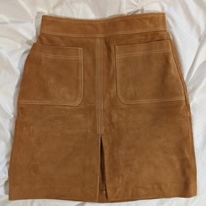 Nasty Gal genuine suede skirt size small